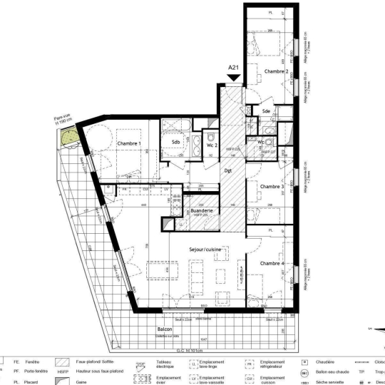  Annonces LYON 9EME : Apartment | LYON (69009) | 130 m2 | 610 000 € 
